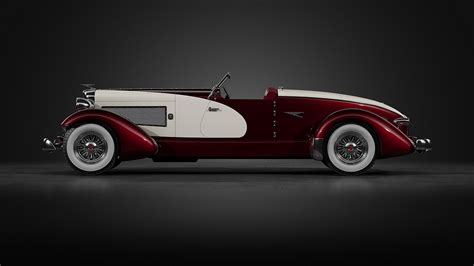 1933 Duesenberg SJ Speedster - Wire Wheels Club