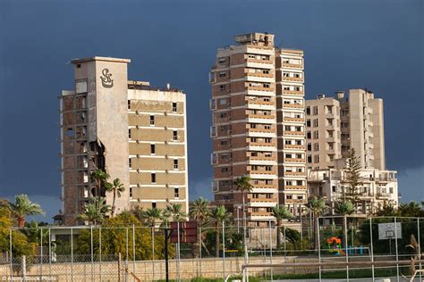 Varosha drone footage shows stunning view of Cyprus' ghost town | Daily Mail Online