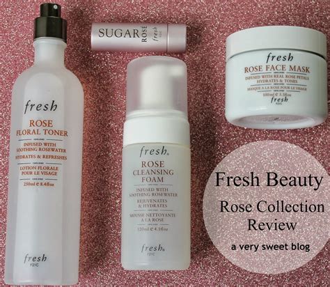 Fresh Beauty: The Rose Skincare Collection Product Review | A Very Sweet Blog