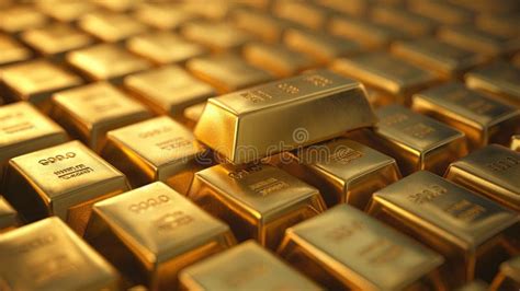 Background of gold bars stock illustration. Illustration of golden ...