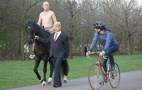 Putin Riding Horse