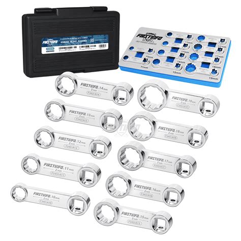 3/8" Drive Torque Wrench Adapter Set, 10 Pcs (10-19mm)