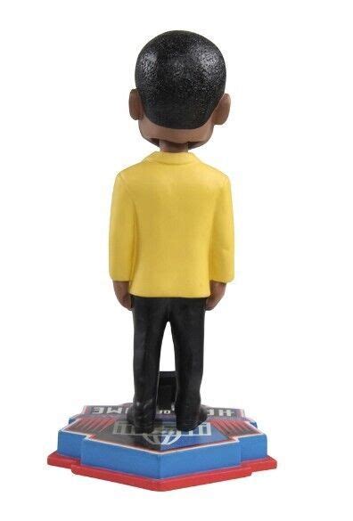 Calvin Johnson Hall Of Fame Gold Jacket Bobblehead NFL Football ...