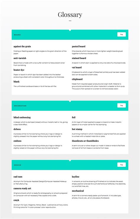 Business Glossary Template