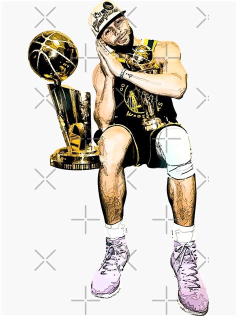 "Steph Curry Night Night" Sticker for Sale by egyArtist | Redbubble