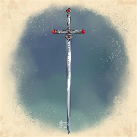 Sword of Gryffindor fanart, hope you like my take on it! : r/harrypotter