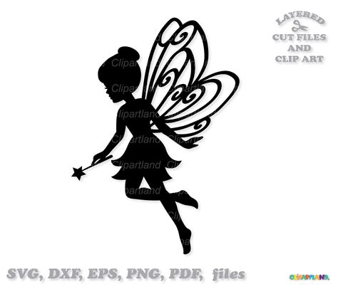 Fairy Silhouette Clip Art