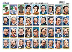 M136 Presidentes de México 1 - Ediciones Bob Shop