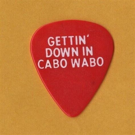 Van Halen 1993 tour Sammy Hagar rare Gettin Down in Cabo Wabo Guitar ...
