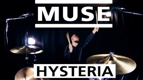 Muse - Hysteria (Drum Cover) - YouTube