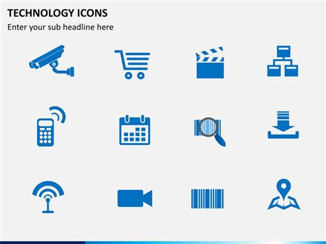 Technology Icons for PowerPoint and Google Slides - PPT Slides