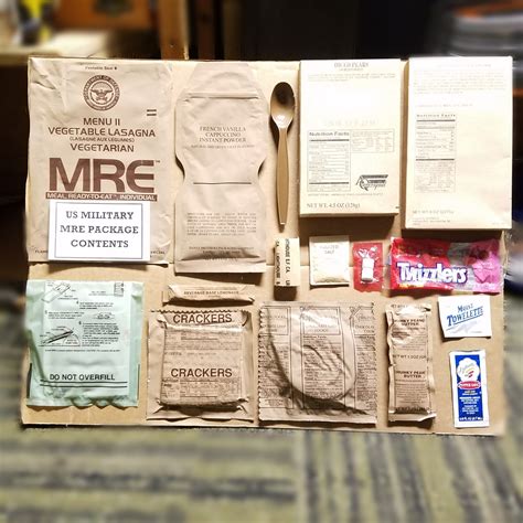 USGI - MRE Military Single Package (Meals Ready to Eat)