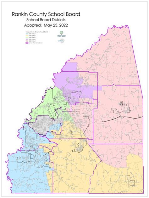 Rankin County School Board Districts Plan | CMPDD