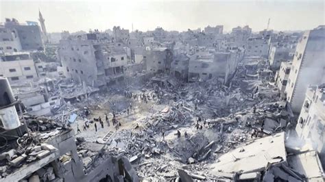 Aftermath in Gaza: A Landscape of Devastation and Despair