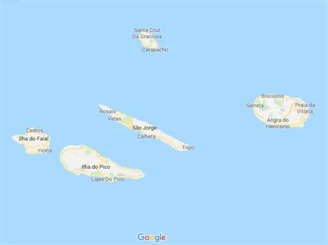 Where are the Azores? See on an Azores Islands Map!