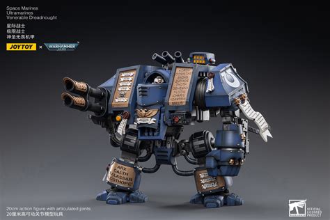 FEB229672 - JOY TOY WARHAMMER ULTMARINES VENERABLE DREADNOUGHT 1/18 FIG ...