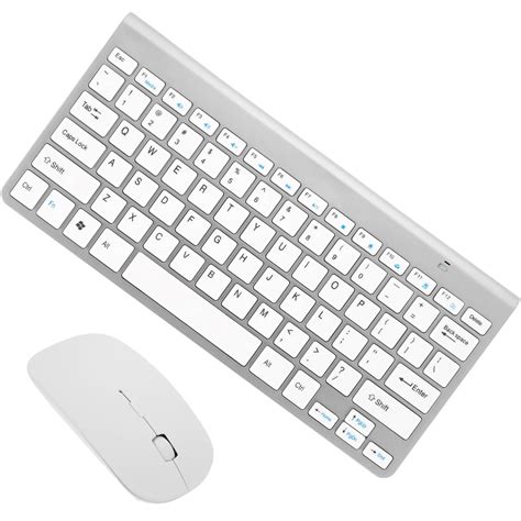 Wireless Keyboard and Mouse Set Compact with Keyboards Portable ...