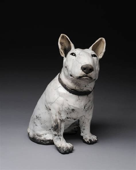 263 best Clay dogs and spoons images on Pinterest | Ceramic ... | Bull terrier art, Dog ...