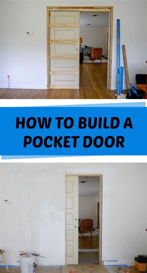 How to build a pocket door - C.R.A.F.T. #pocketdoor | Pocket doors, Diy ...