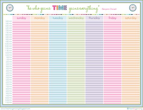 8 Best Images of Cute Printable - Project Life Free Printables, Cute Printable Weekly Schedule ...