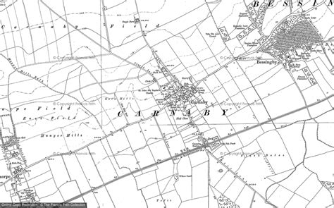 Old Maps of Carnaby, Yorkshire - Francis Frith