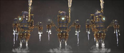 Steam Punk Drone, Järv Järvson on ArtStation at https://www.artstation.com/artwork/el6xD Drone ...