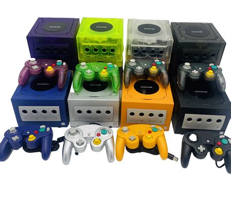 Nintendo GameCube Console NGC Console Various Colors + Controller ...