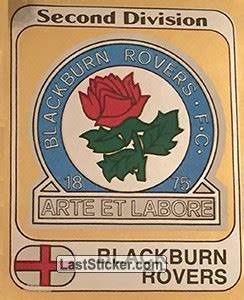 BLACKBURN ROVERS 1981-82 Panini UK Football 1981-1982 - Collection preview - laststicker.com in ...