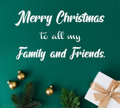 100+ Merry Christmas Wishes for Family and Friends - WishesMsg | Christmas wishes for family ...