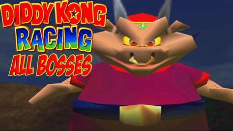 Diddy Kong Racing All Bosses - YouTube