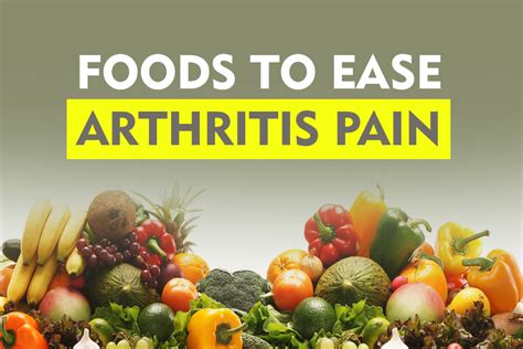 5 Foods To Ease Arthritis Pain - HTV