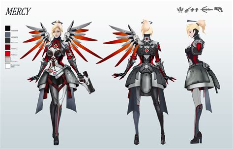 New skin for ow mercy, ye amber on ArtStation at https://www.artstation ...