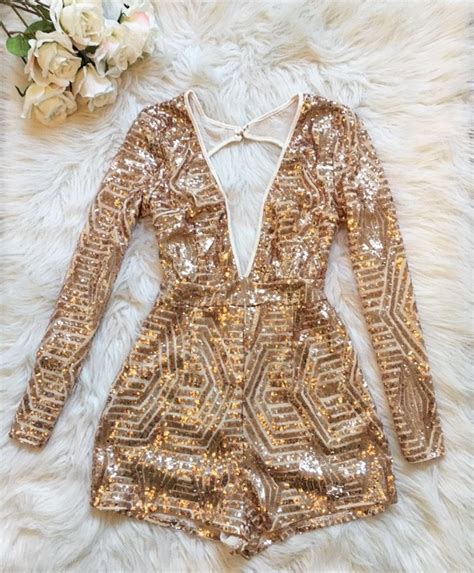 Golden Glam Playsuit - Rose Gold- Bachelorette Party!! | Bachelorette ...