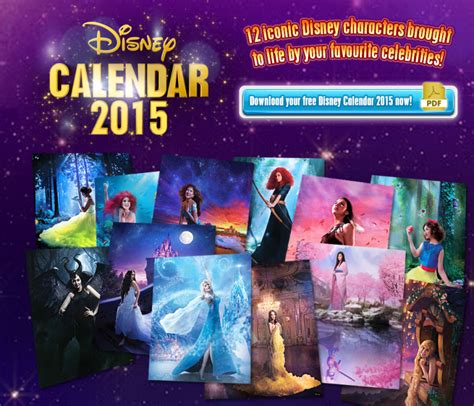 Disney Channel Asia’s Free Printable 2015 Calendar – SKGaleana