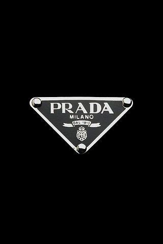 iphone-wallpaper-prada-logo | Prada, Fashion wall art, Black and white ...