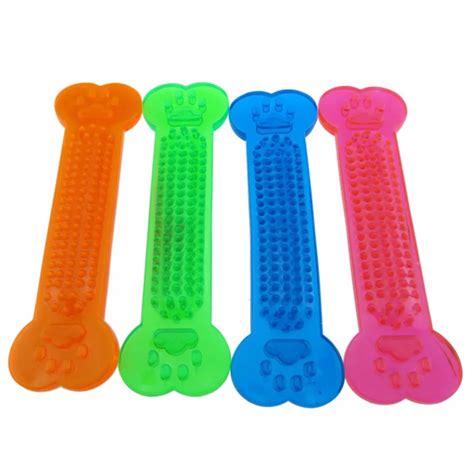 1 PCS Stick Training Dog Toy Pet Dogs Puppy Bone Shape Teething Chew Toys Bite Resistant Bone ...