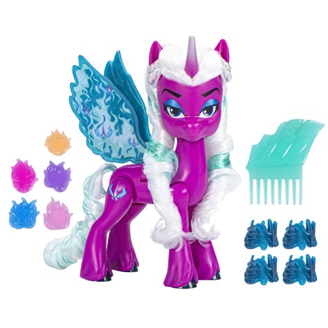 My Little Pony Toys Opaline Arcana Wing Surprise Fashion Doll with ...