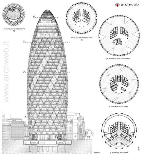 10 idées de Gherkin london | gherkin london, norman foster, norman ...