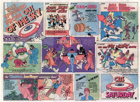 CBS Saturday Morning Cartoons Ad Featuring Drak Pack (1980) | 2 Warps ...