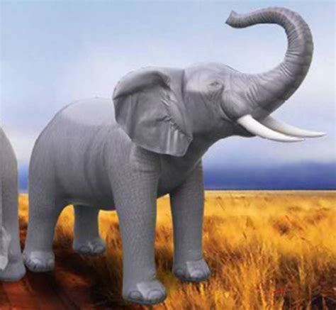 Inflatable Animals — Lifesize Inflatable Elephant (7' H)