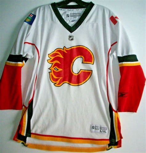 NHL Calgary Flames Youth SIze XL Hockey Jersey - Reebok | eBay