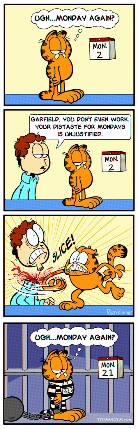 Garfield Hates Mondays – Toonhole