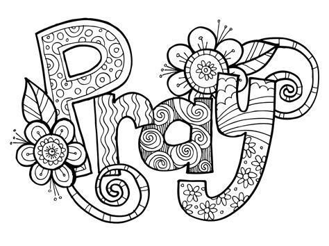 Prayer Day Coloring Pages Printable for Free Download