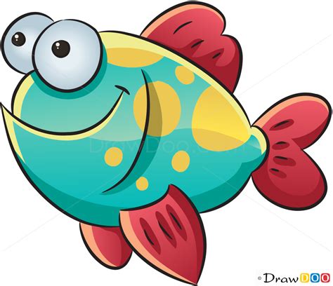 How to draw fish, Sea Animals drawings