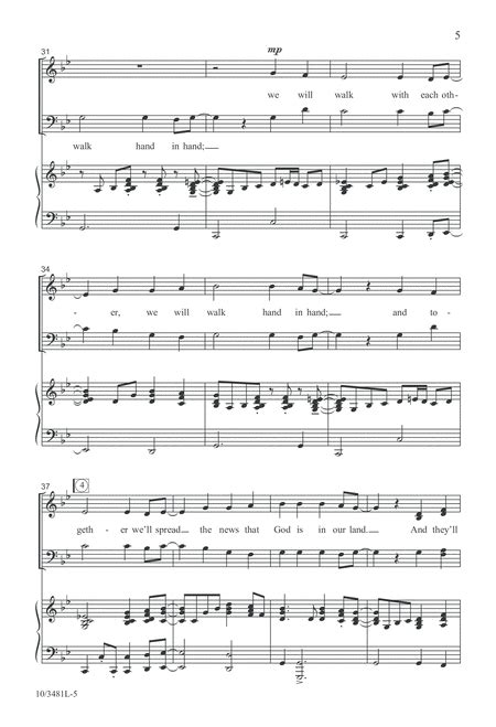 They'll Know We Are Christians By Peter Scholtes - Digital Sheet Music ...