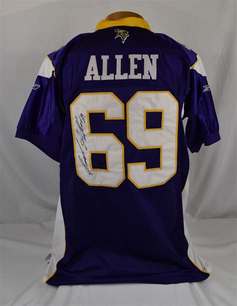 Lot Detail - Jared Allen Autographed Minnesota Vikings Jersey