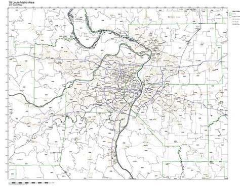 St. Louis Metro Map - TravelsFinders.Com