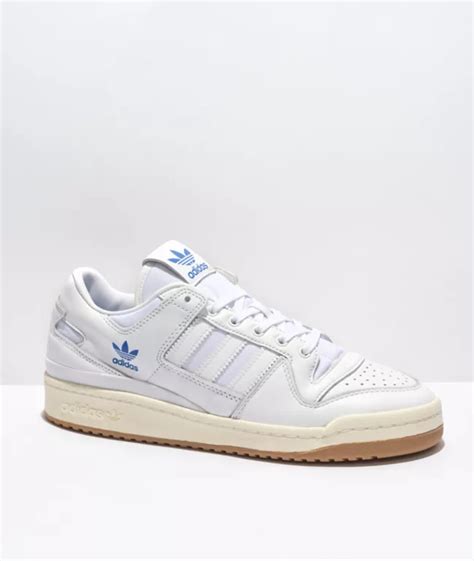 adidas Forum 84 Low ADV White & Light Blue Shoes