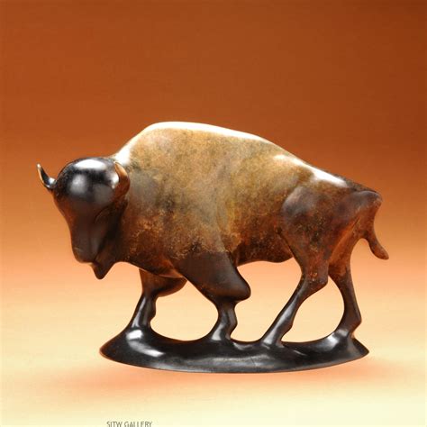 Bison Bronze Sculpture Archives - Spirits in the Wind Gallery