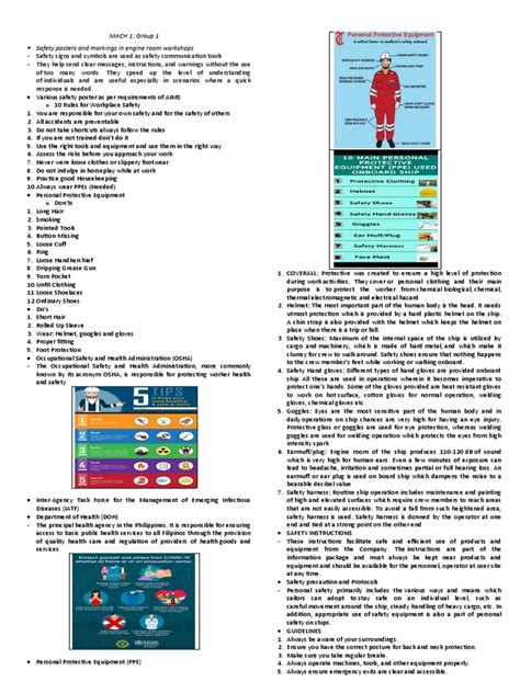 MACH 1 (1 and 2) | PDF | Personal Protective Equipment | Manufactured Goods